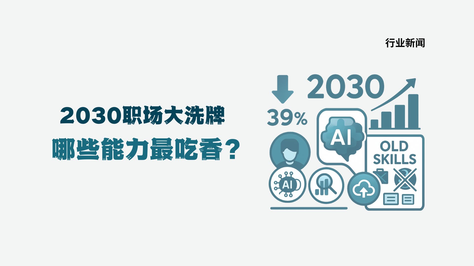 全球职场“大洗牌”：39%技能将被“下岗”，哪些能力最吃香？